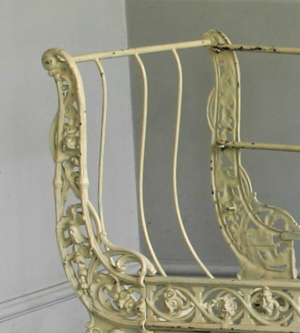 69cm Antique Iron Day Bed 9212CD2139 - Image 3