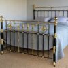 5ft6 Victorian Brass & Iron Bedstead – Ref. 9661B66