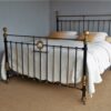 6ft Victorian  Brass & Iron Bedstead – Ref. 9723B72