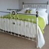 6ft Victorian Brass & Iron Bedstead – Ref. 9724B72