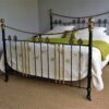 6ft Victorian Brass & Iron Bedstead – Ref. 9725B72