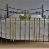 6ft Victorian Brass & Iron Bedstead – Ref. 9725B72 - Image 5