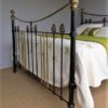 6ft Victorian Brass & Iron Bedstead – Ref. 9725B72 - Image 3