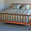 5ft6 Victorian Mahogany Oak Walnut Bedstead – Ref. 9667W66