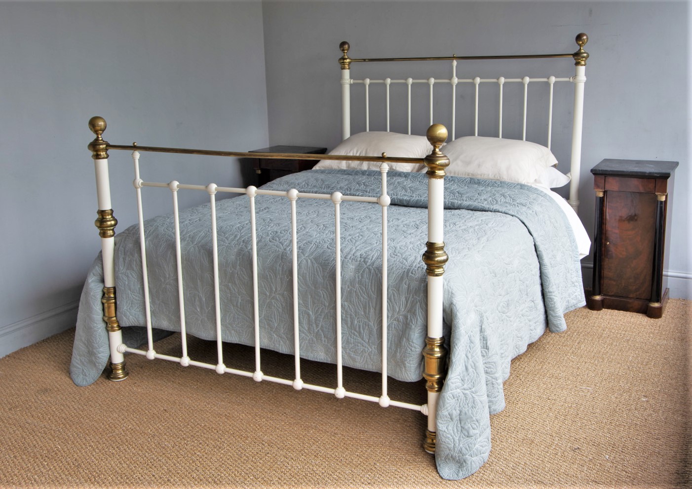 Iron bedsteads for sale deals