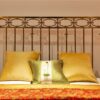 5ft Victorian Brass Bedstead – Ref. 96015A60 - Image 4