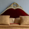 5ft6 Antique French Painted & Upholstered Bedstead – Ref. 96611W66 - Image 4