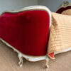5ft6 Antique French Painted & Upholstered Bedstead – Ref. 96611W66 - Image 5