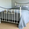 4ft6 Victorian Brass & Iron Bedstead – Ref. 7034B54