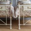 3ft Victorian Matched Pair of Brass & Iron Bedsteads – Ref. 9364B36PR - Image 3