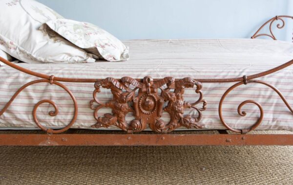 3ft Antique French Folding Iron Day Bed – Ref. 9365DI36 - Image 4