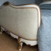 5ft Antique French Painted & Upholstered Bedstead – Ref. 96029W60 - Image 5