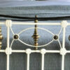 4ft6 Victorian Brass & Iron Bedstead – Ref. 7034B54 - Image 6