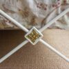 3ft Victorian Matched Pair of Brass & Iron Bedsteads – Ref. 9364B36PR - Image 6