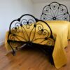 4ft6 Victorian Iron Bedstead – Ref. 95448C54