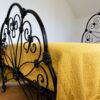 4ft6 Victorian Iron Bedstead – Ref. 95448C54 - Image 5