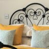 4ft6 Victorian Iron Bedstead – Ref. 95448C54 - Image 7