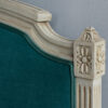 5ft Antique French Painted & Upholstered Bedstead – Ref. 9609WU60X75 - Image 7
