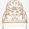4ft6 Antique Victorian All Brass Bedstead – Ref. BA 9544A54