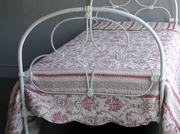 3ft Antique Victorian Iron Bedstead – Ref.  BA 363C36 - Image 2