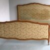 5ft Antique French Beech, Upholstered Bedstead – Ref. 9607WU60X75 - Image 2