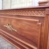 4ft6 Antique French Cherry Wood Bedstead – Ref. BA 9542W54 - Image 5