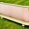 5ft Antique French Painted & Upholstered Bedstead – Ref. 5864W60 - Image 2