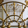 3ft Antique Victorian Matched Pair of All Brass Bedsteads – Ref.  6361A36PR - Image 3