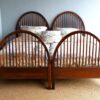 3ft Antique Edwardian Matched Pair of Mahogany Bedsteads – Ref. 93615W36PR - Image 6