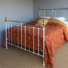 5ft Victorian Brass & Iron Bedstead – Ref. 96025B60