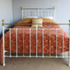5ft Victorian Brass & Iron Bedstead – Ref. 96025B60 - Image 2