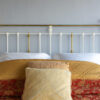 5ft Victorian Brass & Iron Bedstead – Ref. 96025B60 - Image 4