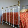 5ft Victorian Brass & Iron Bedstead – Ref. 96025B60 - Image 5