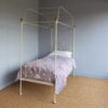 3ft Victorian Iron Four-poster Bedstead – Ref. 9365C36