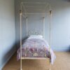 3ft Victorian Iron Four-poster Bedstead – Ref. 9365C36 - Image 2
