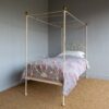 3ft Victorian Iron Four-poster Bedstead – Ref. 9365C36 - Image 6