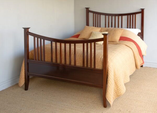 5ft Edwardian Mahogany Bedstead – Ref. 96034W60