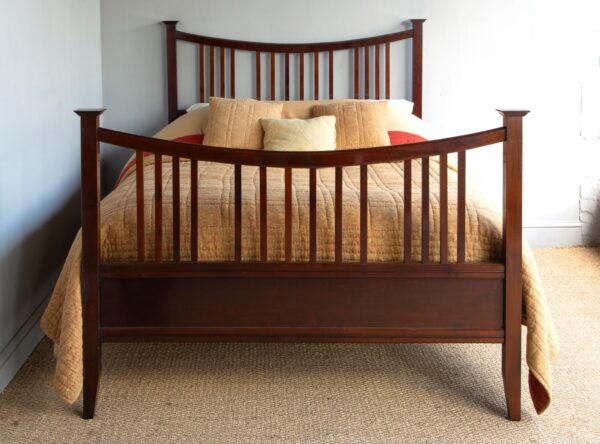 5ft Edwardian Mahogany Bedstead – Ref. 96034W60 - Image 2