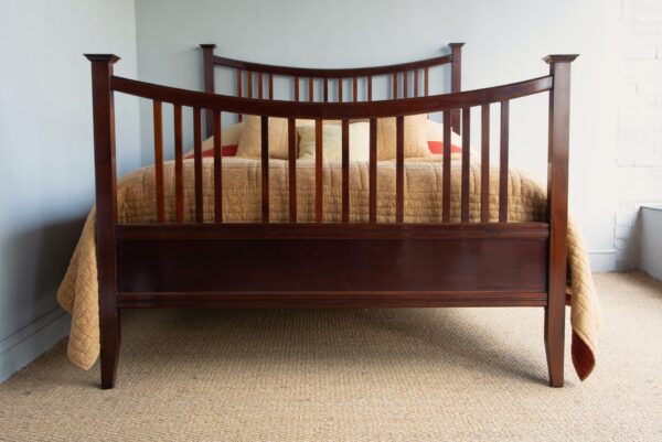 5ft Edwardian Mahogany Bedstead – Ref. 96034W60 - Image 3