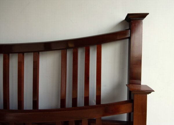 5ft Edwardian Mahogany Bedstead – Ref. 96034W60 - Image 6