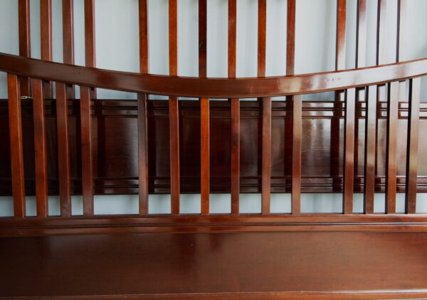 5ft Edwardian Mahogany Bedstead – Ref. 96034W60 - Image 7